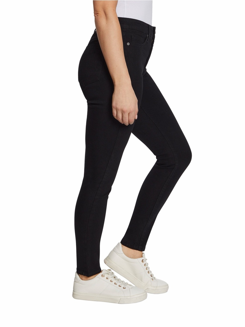 Jessica Simpson High Rise Skinny Jeans Black Size 14